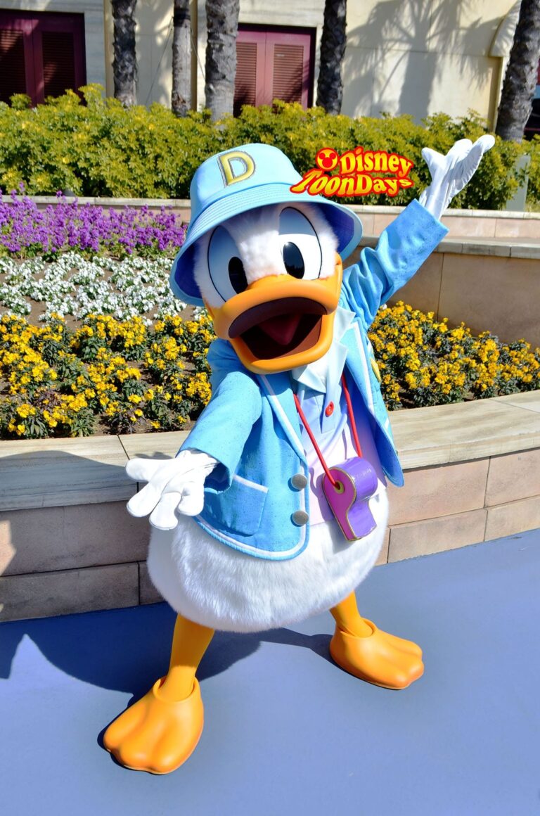 ディズニーシ―プラザのドナルドダック