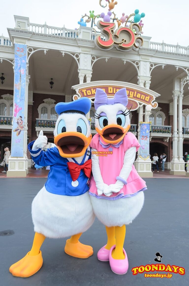 TDL エントランス グリーティング デイジーダック ドナルドダック