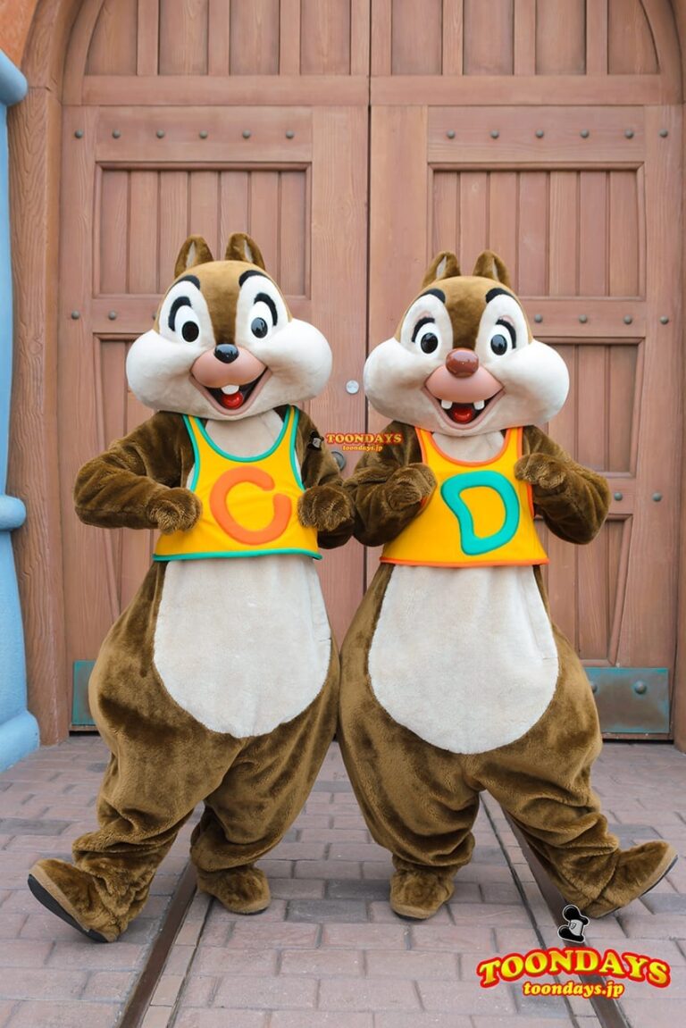 TDL トゥーンタウン グリーティング チップ デール