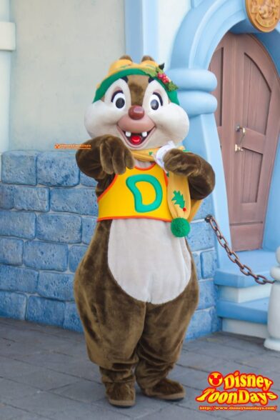 TDL トゥーンタウン　グリーティング　デール