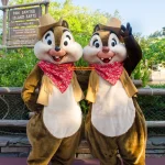 東京ディズニーランド　ウエスタンランド　グリーティング　チップ デール