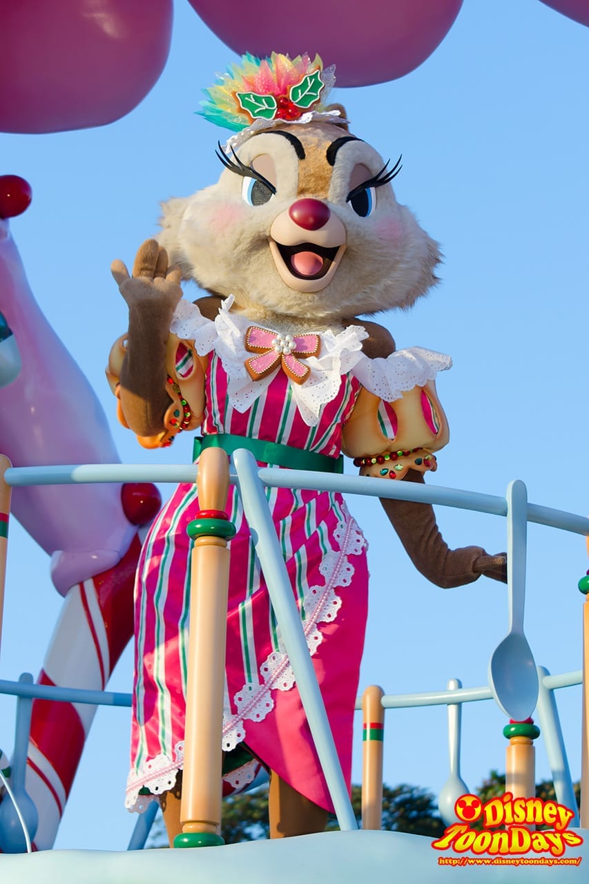 ディズニー・サンタヴィレッジ・パレードのクラリス