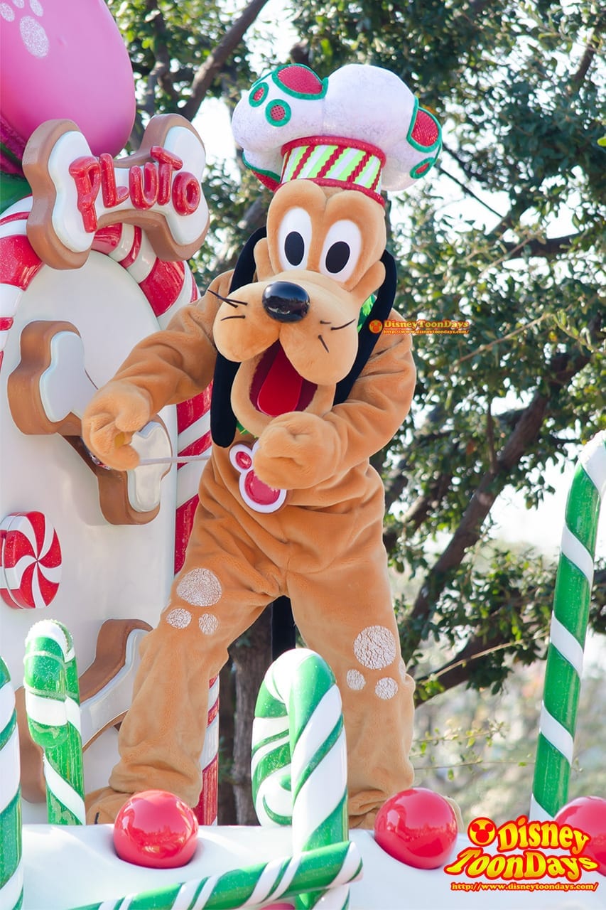 TDL クリスマス・ファンタジー 2014 ディズニー・サンタヴィレッジ・パレード プルート