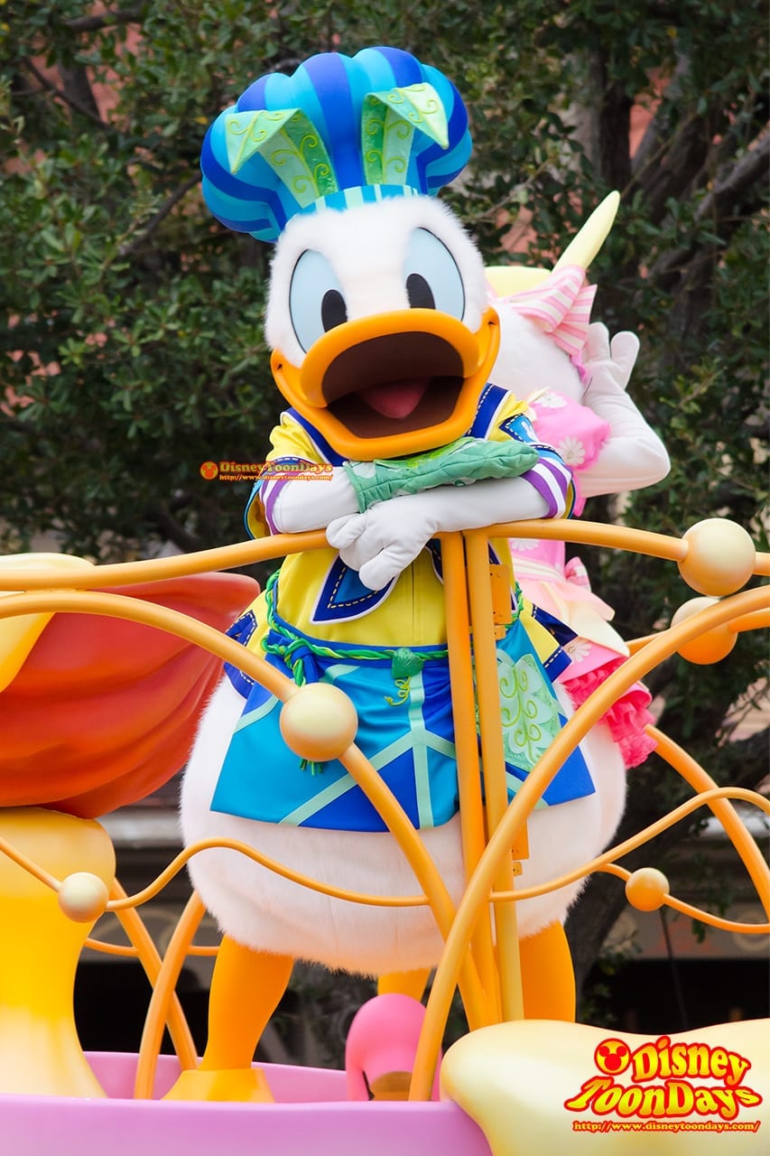 TDL ディズニー・イースター 2014 ヒッピティ・ホッピティ・スプリングタイム ドナルドダック