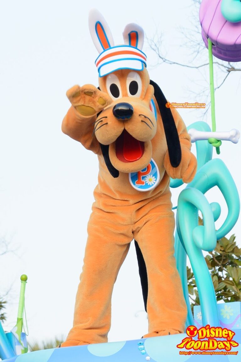 TDL ディズニー・イースター 2016 ヒッピティ・ホッピティ・スプリングタイム プルート