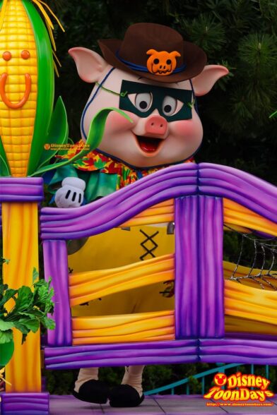 TDL ディズニー・ハロウィーン 2014 ハッピーハロウィーンハーベスト ファイファーピッグ