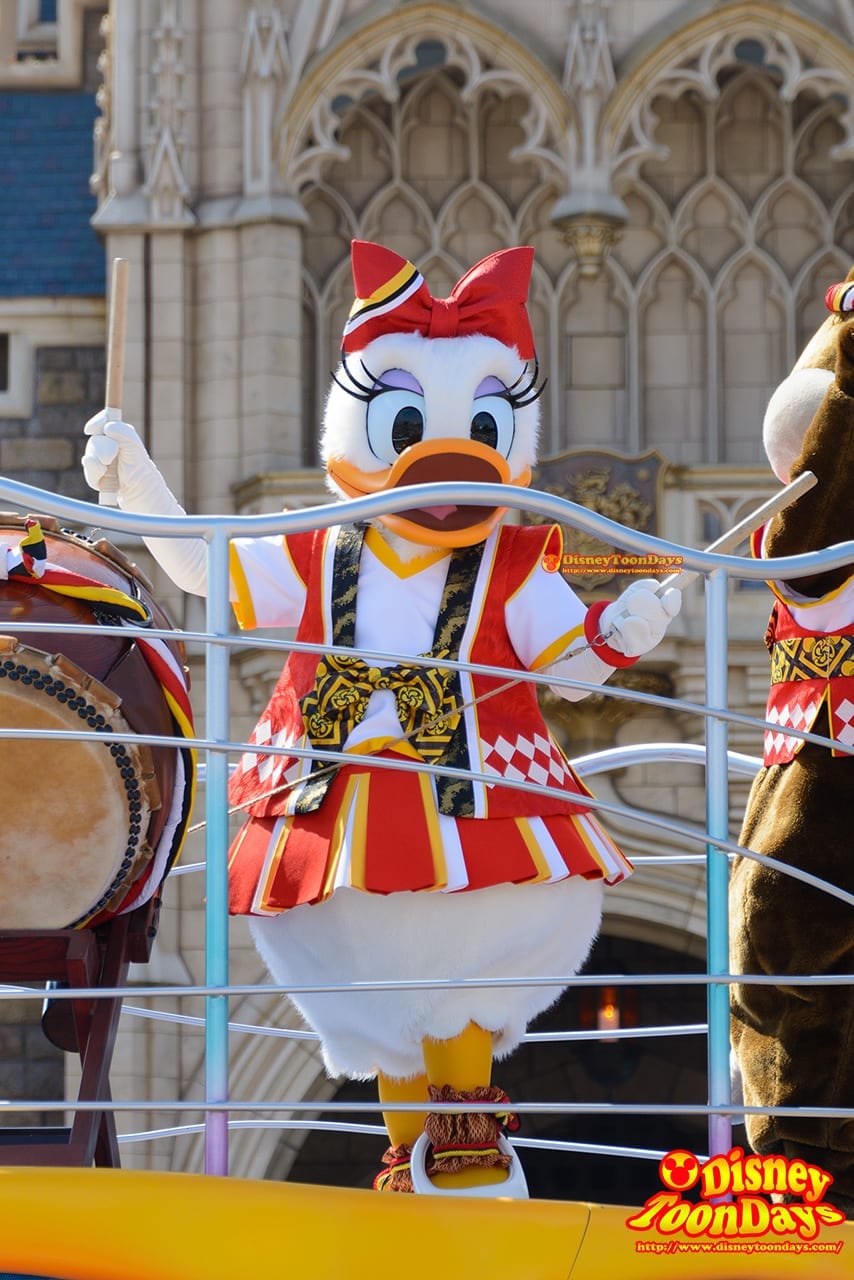 TDL ディズニー夏祭り 2015 おんどこどん デイジーダック