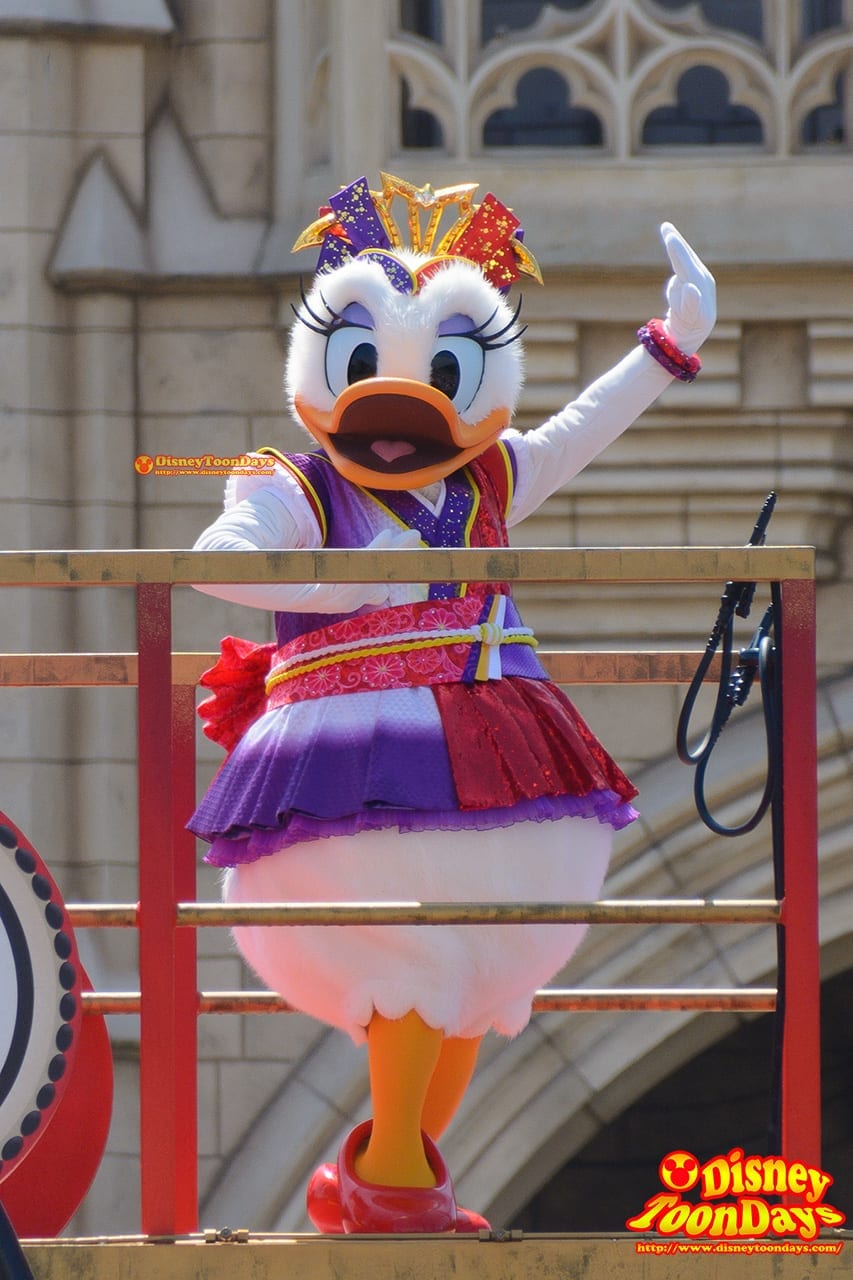 TDL ディズニー夏祭り 2015 雅涼群舞 デイジーダック