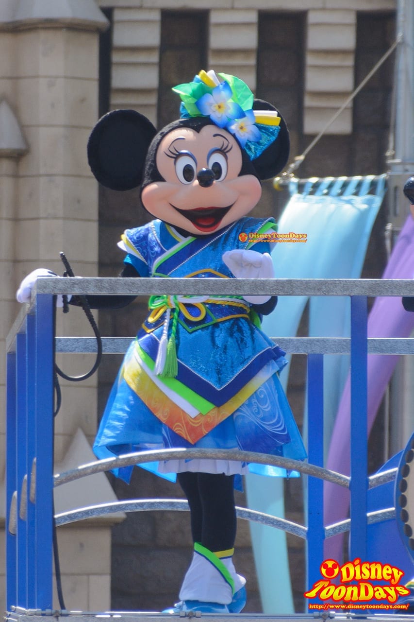 TDL ディズニー夏祭り 2015 雅涼群舞 ミニーマウス