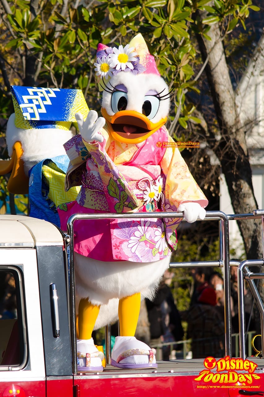 TDL ニューイヤーズグリーティング 2014 デイジーダック