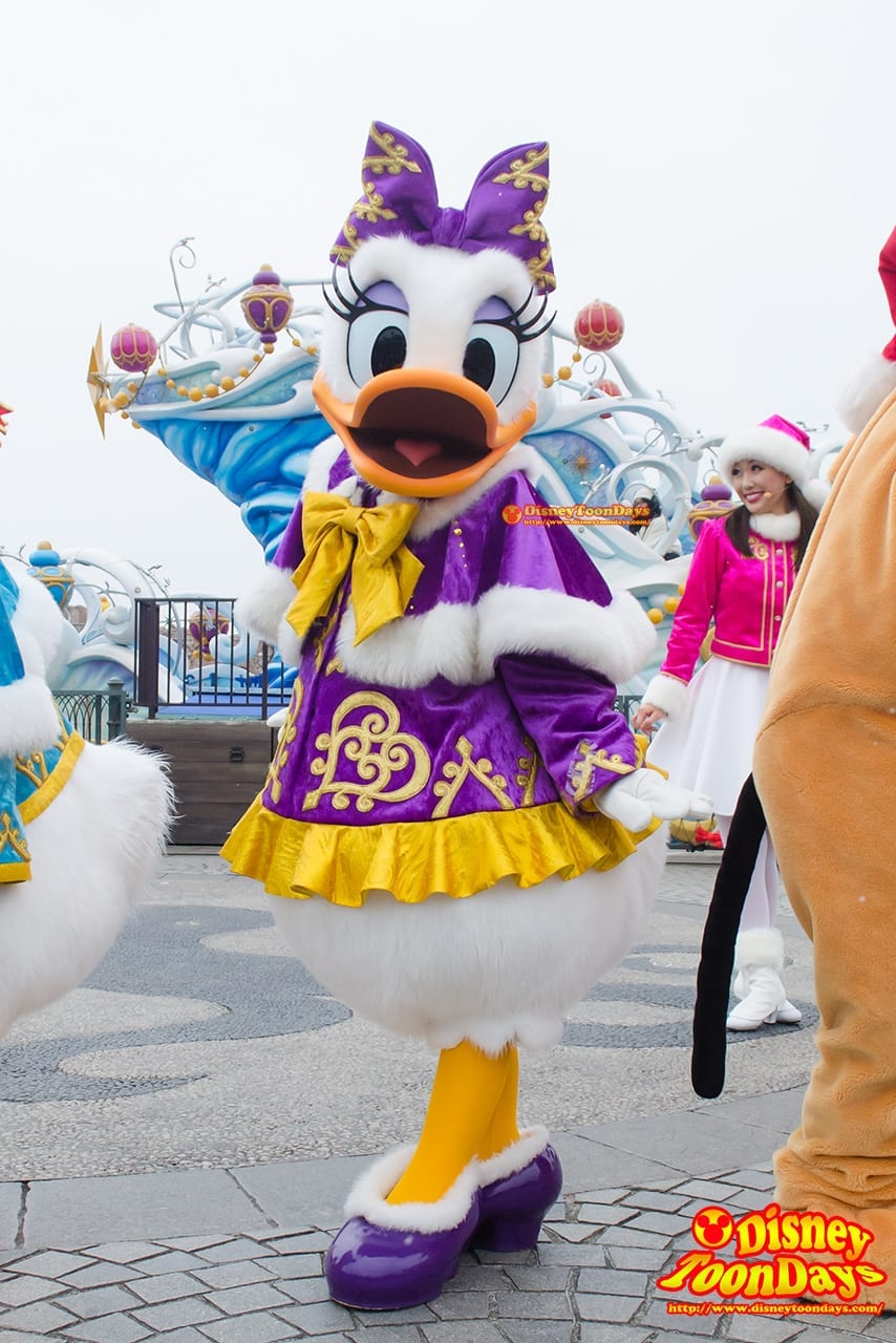 TDS クリスマス・ウィッシュ 2014 カラフルホリデーグリーティング デイジーダック