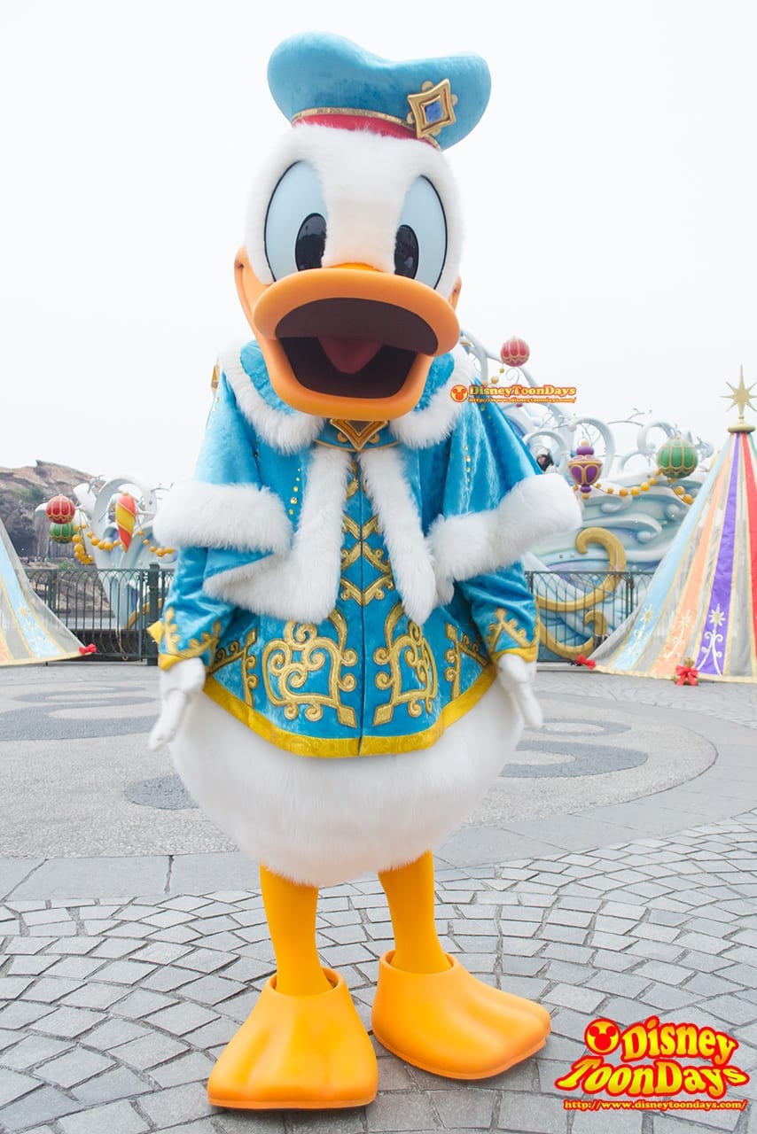 TDS クリスマス・ウィッシュ 2014 カラフルホリデーグリーティング ドナルドダック