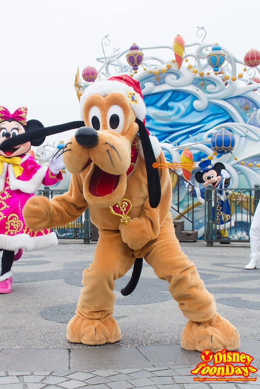 TDS クリスマス・ウィッシュ 2014 カラフルホリデーグリーティング プルート