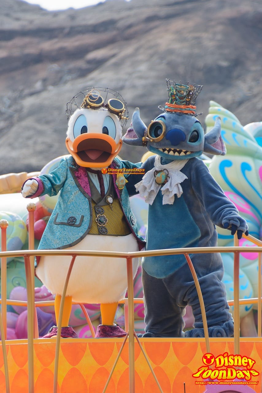 TDS ディズニー・イースター 2015 ファッショナブル・イースター ドナルドダック スティッチ