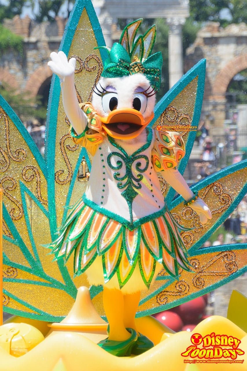 TDS ディズニー・サマーフェスティバル 2015 ミニーのトロピカルスプラッシュ デイジーダック