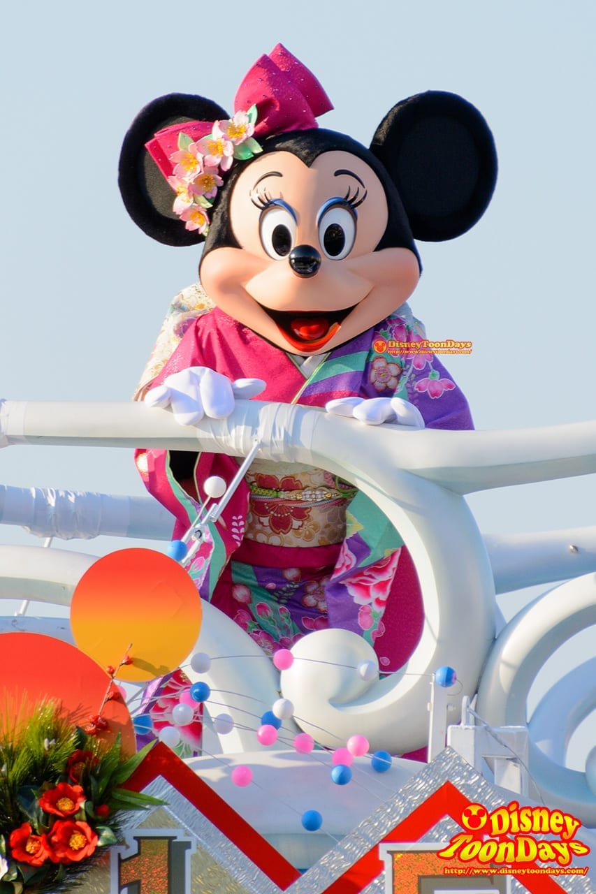 TDS ニューイヤーズグリーティング 2015 ミニーマウス