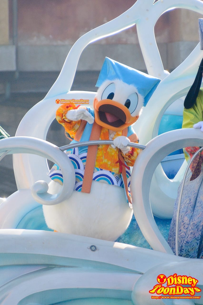 TDS ニューイヤーズグリーティング 2016 ドナルドダック