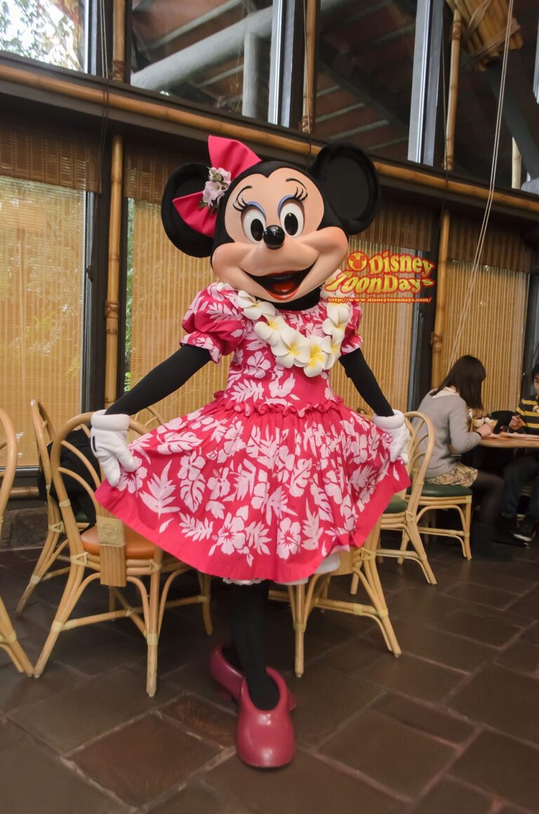 TDL アドベンチャーランド　ポリネシアンテラスレストラン　リロのルアウ&ファン　ミニーマウス