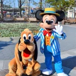 TDS アメリカンウォーターフロント グリーティング ミッキーマウス プルート