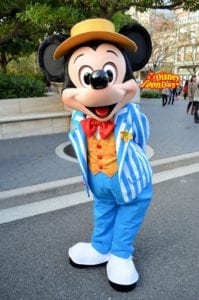 TDS アメリカンウォーターフロント　グリーティング　ミッキーマウス