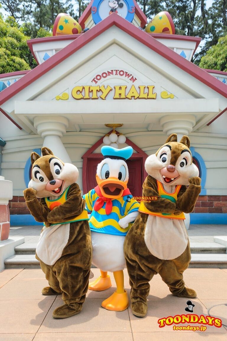 TDL トゥーンタウン グリーティング ドナルドダック チップ デール