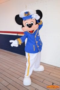 TDS アメリカンウォーターフロント グリーティング ガイドツアー ディズニーマジックの海へ ミッキーマウス