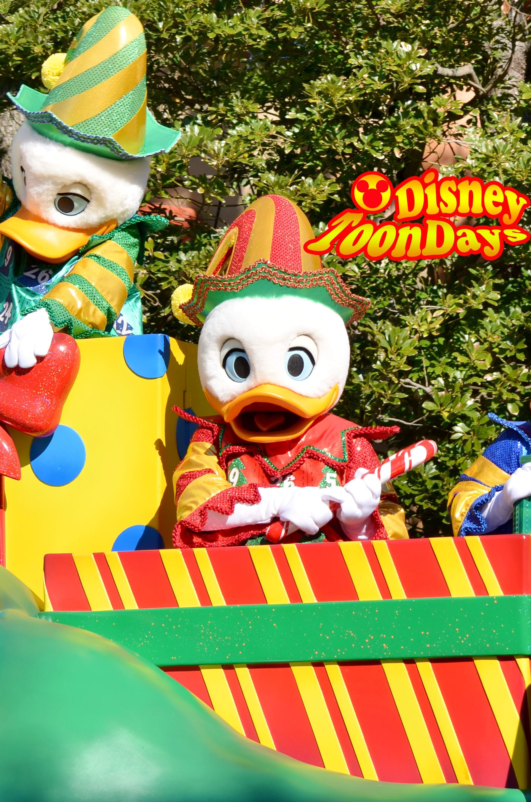 TDL クリスマスファンタジー2012　ディズニー・サンタヴィレッジ・パレード　ヒューイ