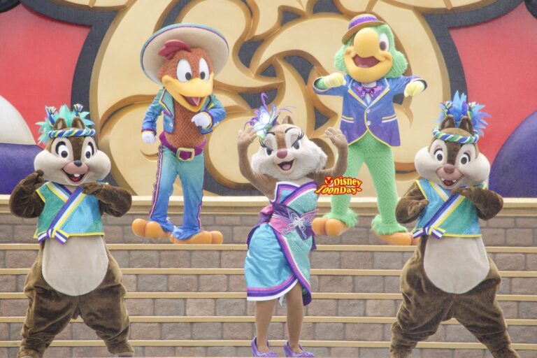 TDS　夏ディズニー2013　爽涼鼓舞　クラリス　チップ　デール　ホセキャリオカ　パンチート