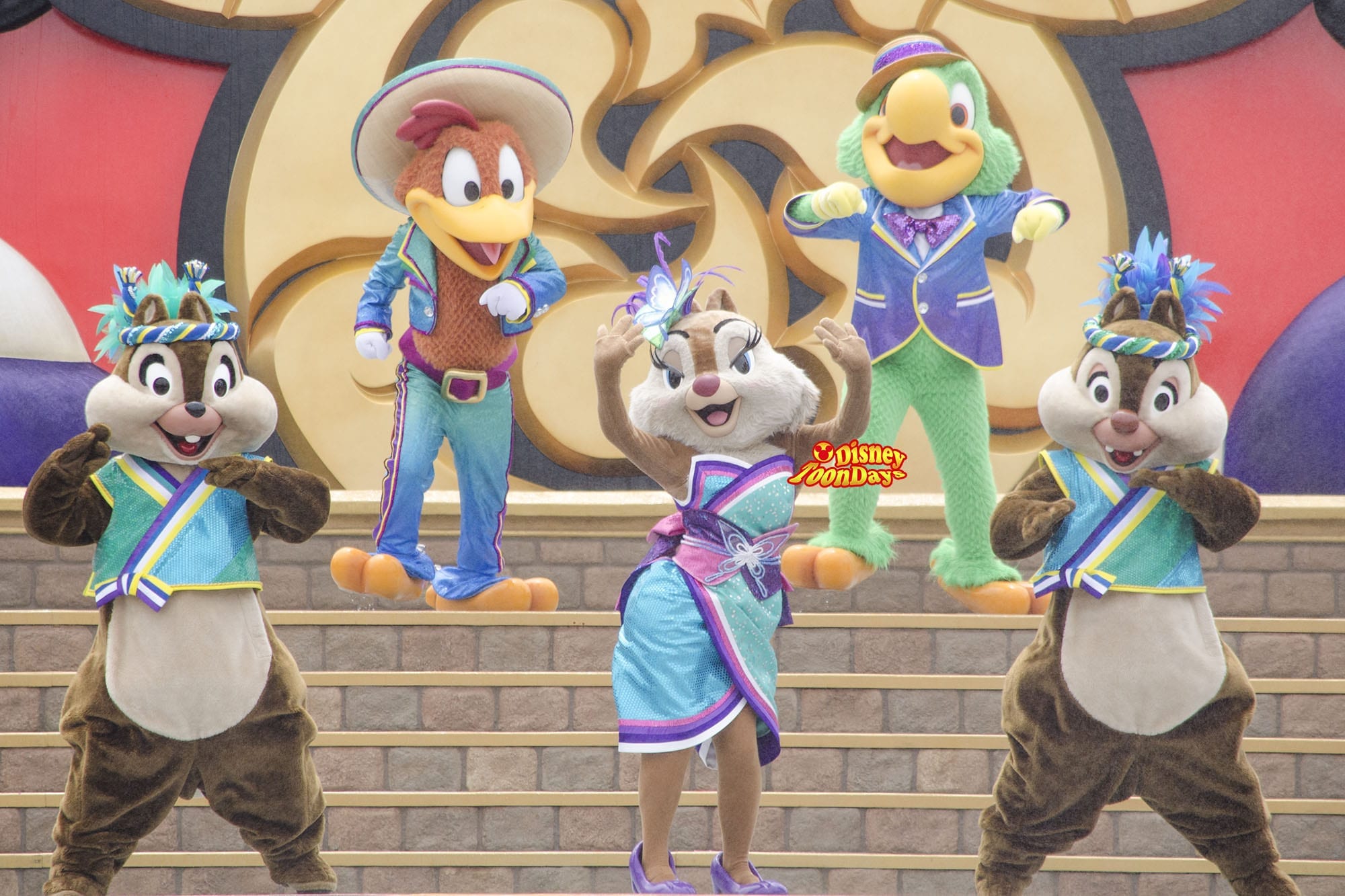 TDL　夏ディズニー2013　爽涼鼓舞　クラリス　チップ　デール　ホセキャリオカ　パンチート