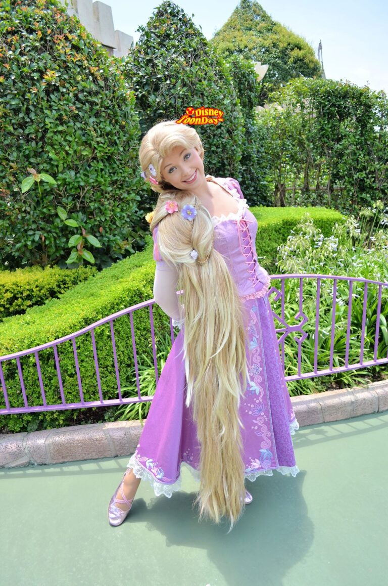 TDL　ファンタジーランド　グリーティング ラプンツェル