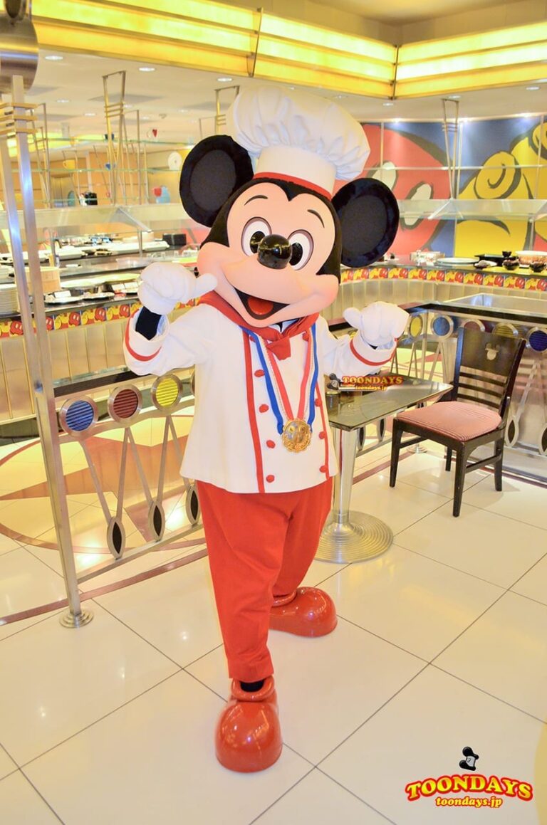 TDR ディズニーアンバサダーホテル 旧シェフミッキー グリーティング　ミッキーマウス