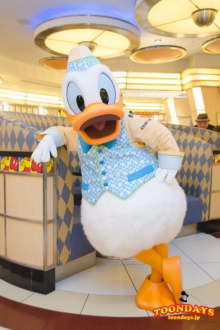 TDR ディズニーアンバサダーホテル シェフ・ミッキー グリーティング  ドナルドダック