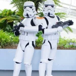 トゥモローランドのグリーティングのストームトルーパー