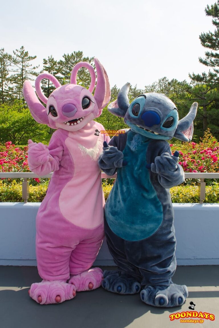 TDL トゥモローランド グリーティング スティッチ エンジェル (1)