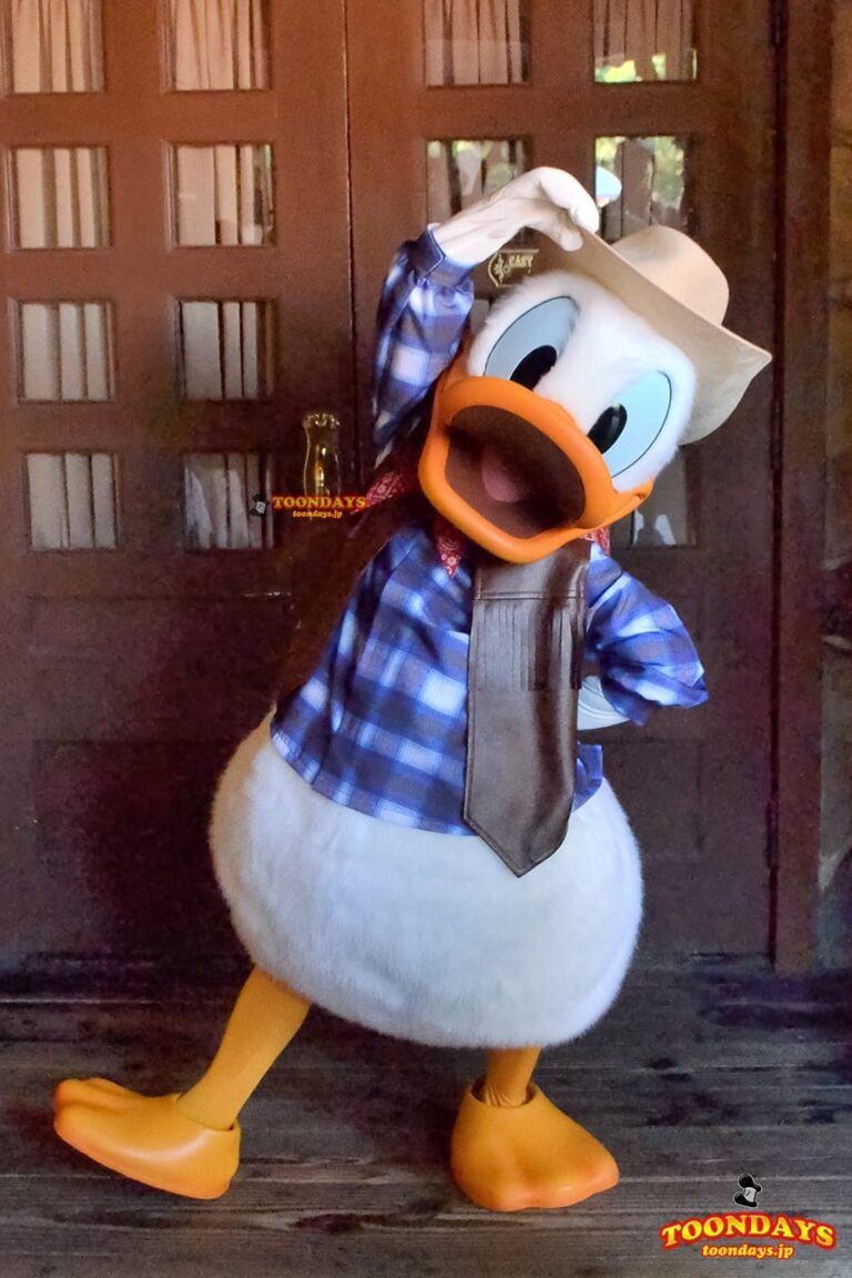 TDL ウエスタンランド グリーティング ドナルドダック