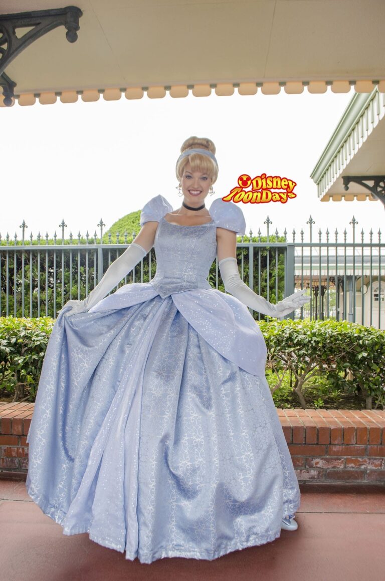 TDL　エントランスグリーティング　シンデレラ