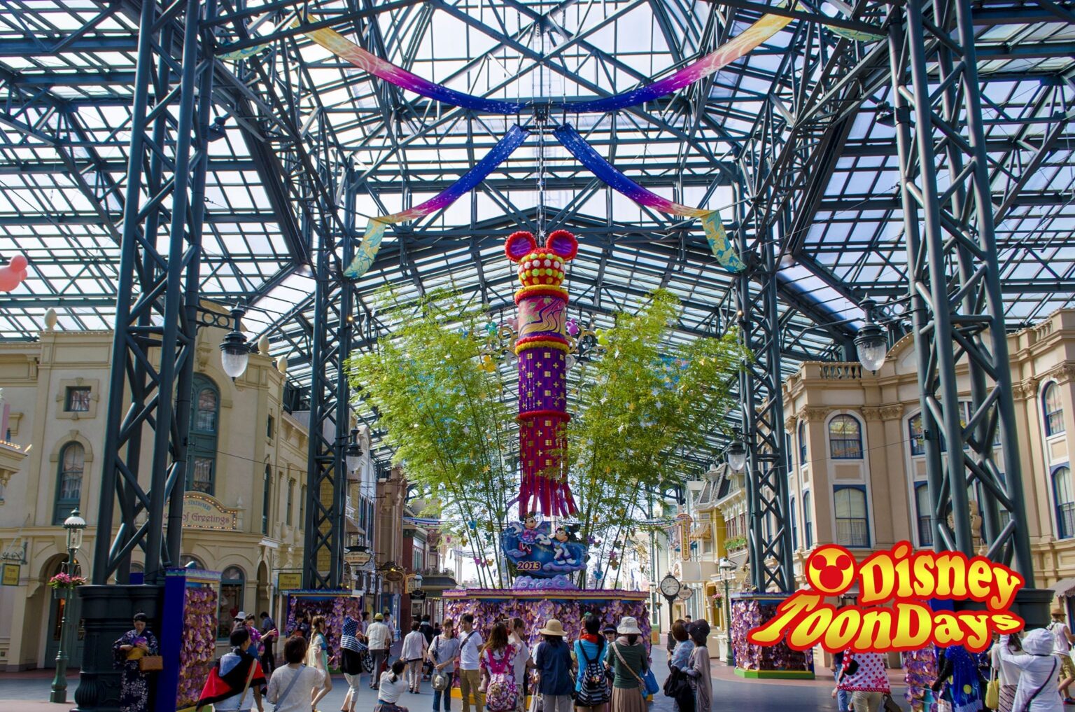 TDL　ワールドバザール　七夕　2013　風景