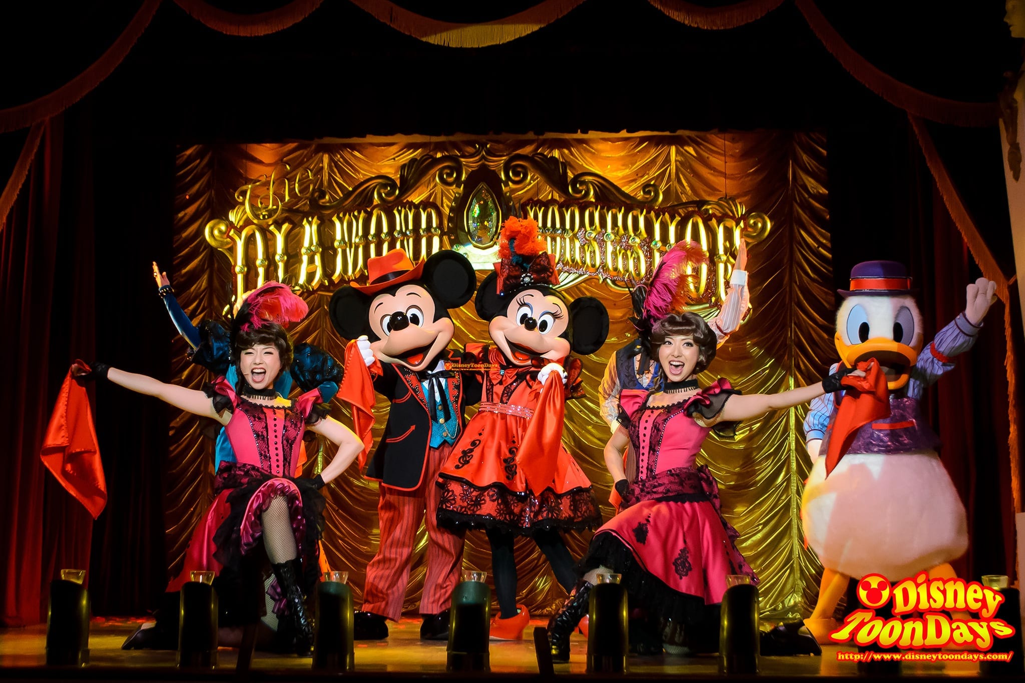 TDL ウエスタンランド　ザ・ダイヤモンドホースシュー　ザ・ダイヤモンドホースシュープレゼンツ・ミッキー&amp;カンパニー　ミッキーマウス　ミニーマウス　ドナルドダック