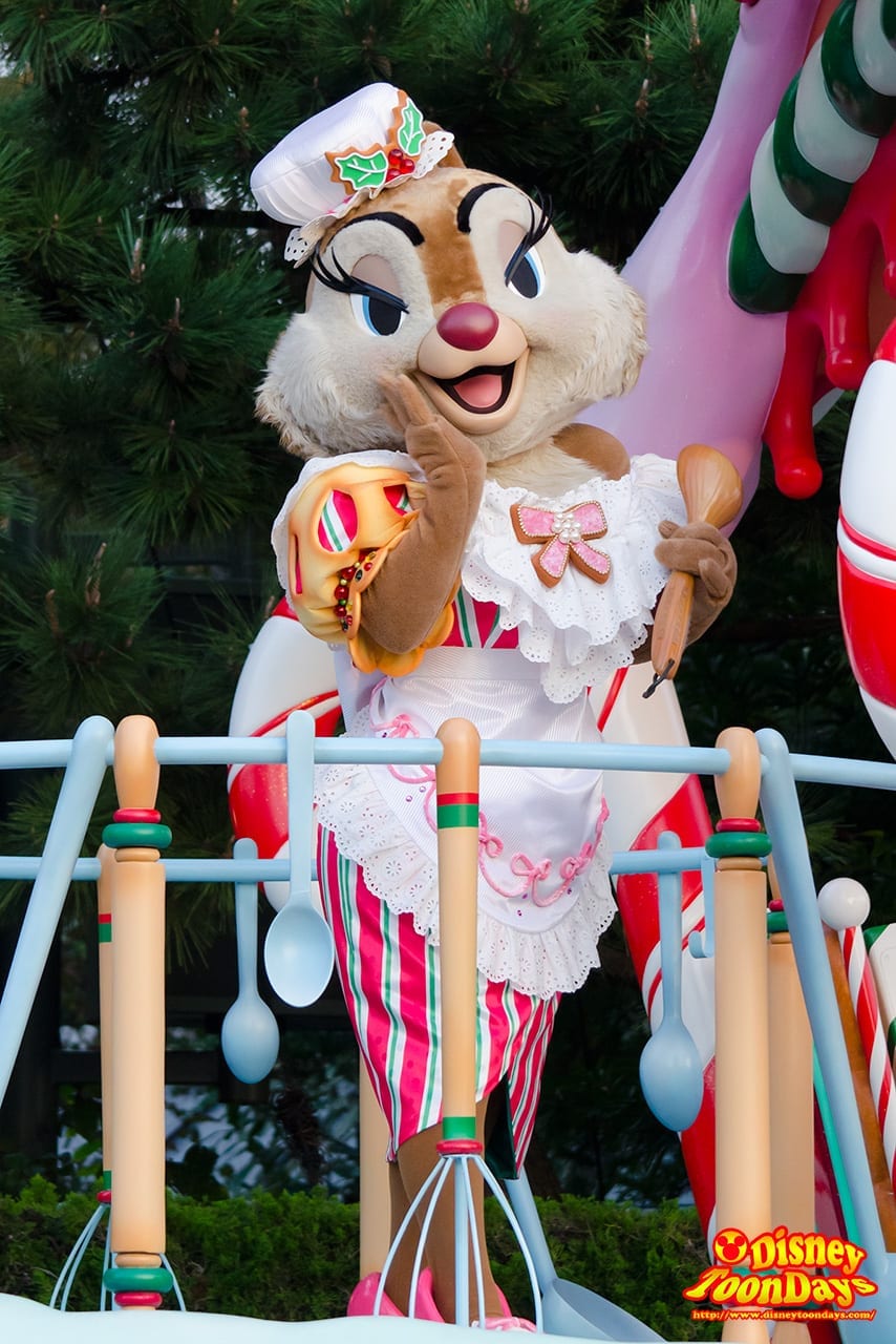 ディズニー・サンタヴィレッジ・パレード のクラリス