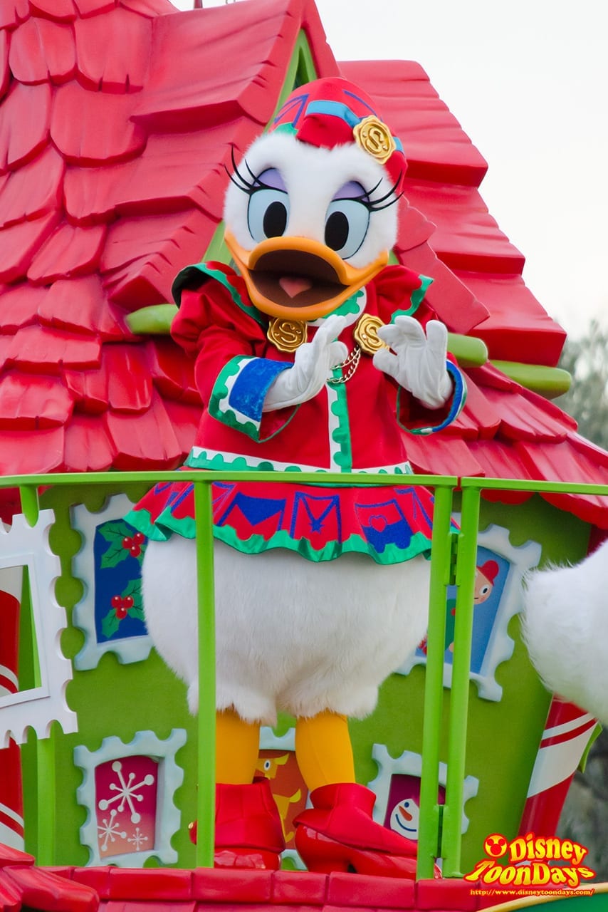 TDL クリスマス・ファンタジー 2013 ディズニー・サンタヴィレッジ・パレード デイジーダック