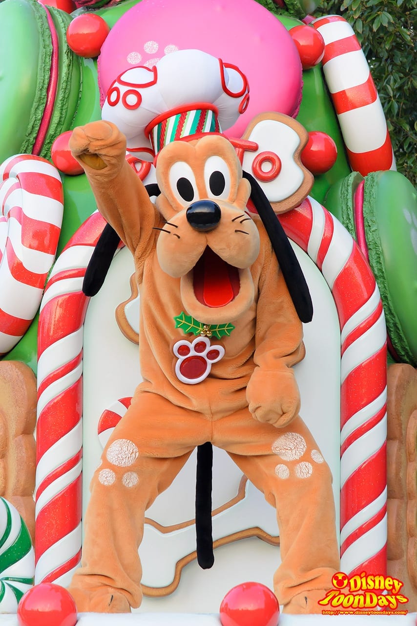 TDL クリスマス・ファンタジー 2013 ディズニー・サンタヴィレッジ・パレード プルート