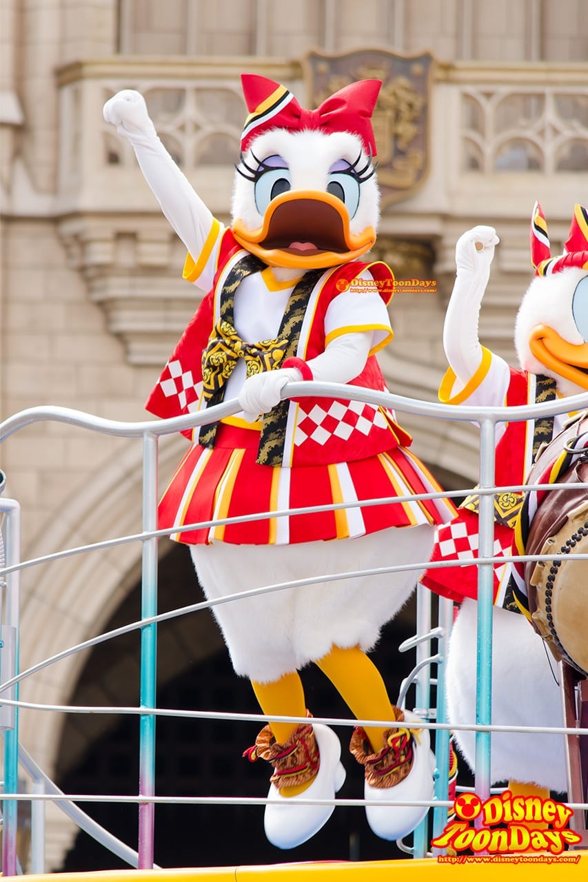 TDL ディズニー夏祭り 2014 おんどこどん デイジーダック