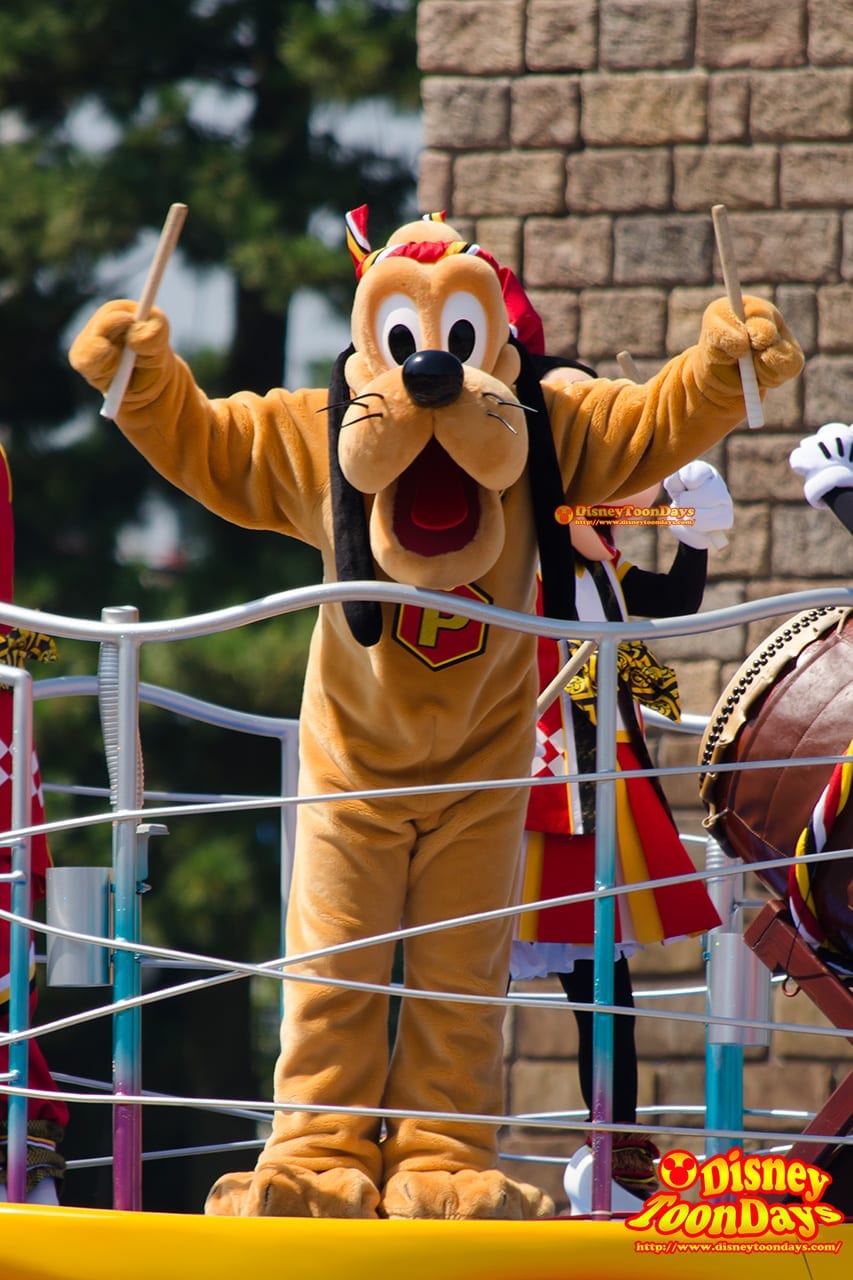 TDL ディズニー夏祭り 2014 おんどこどん プルート