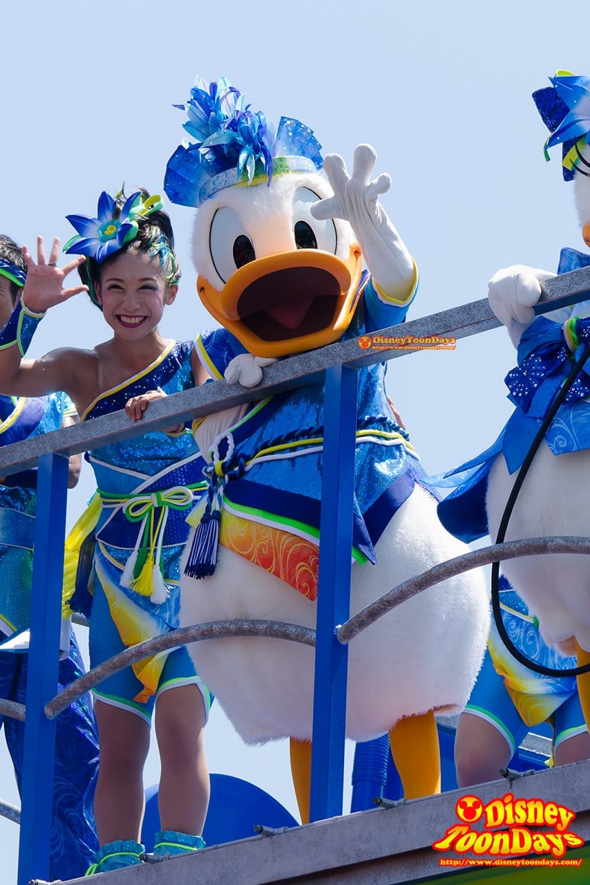 TDL ディズニー夏祭り 2014 雅涼群舞 ドナルドダック