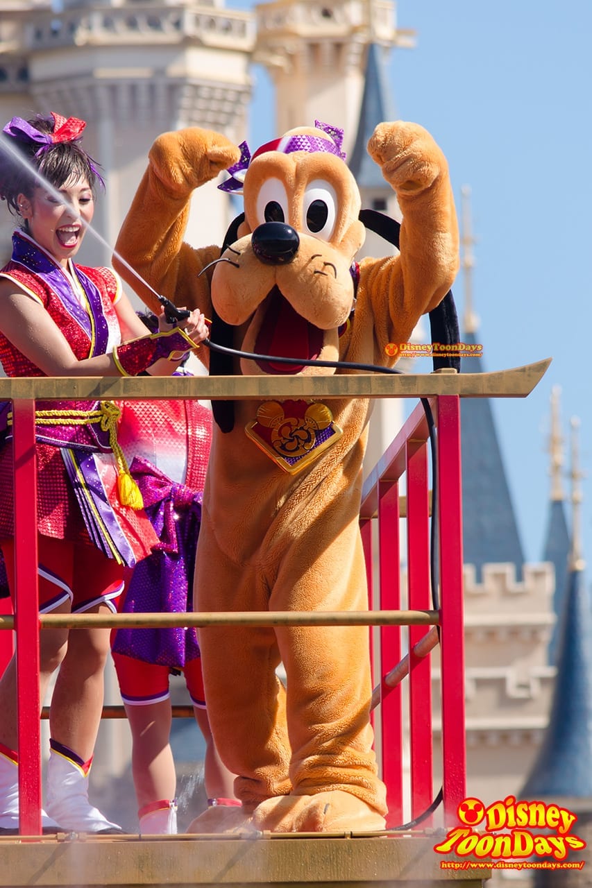 TDL ディズニー夏祭り 2014 雅涼群舞 プルート