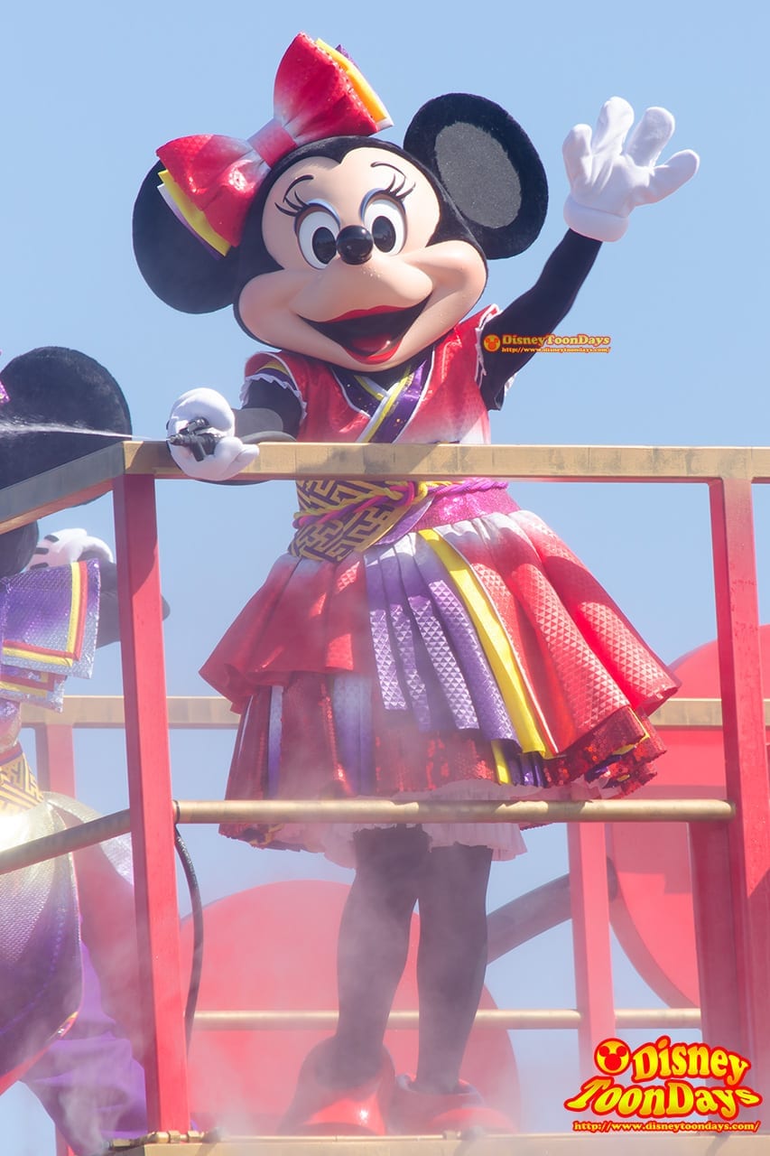 TDL ディズニー夏祭り 2014 雅涼群舞 ミニーマウス