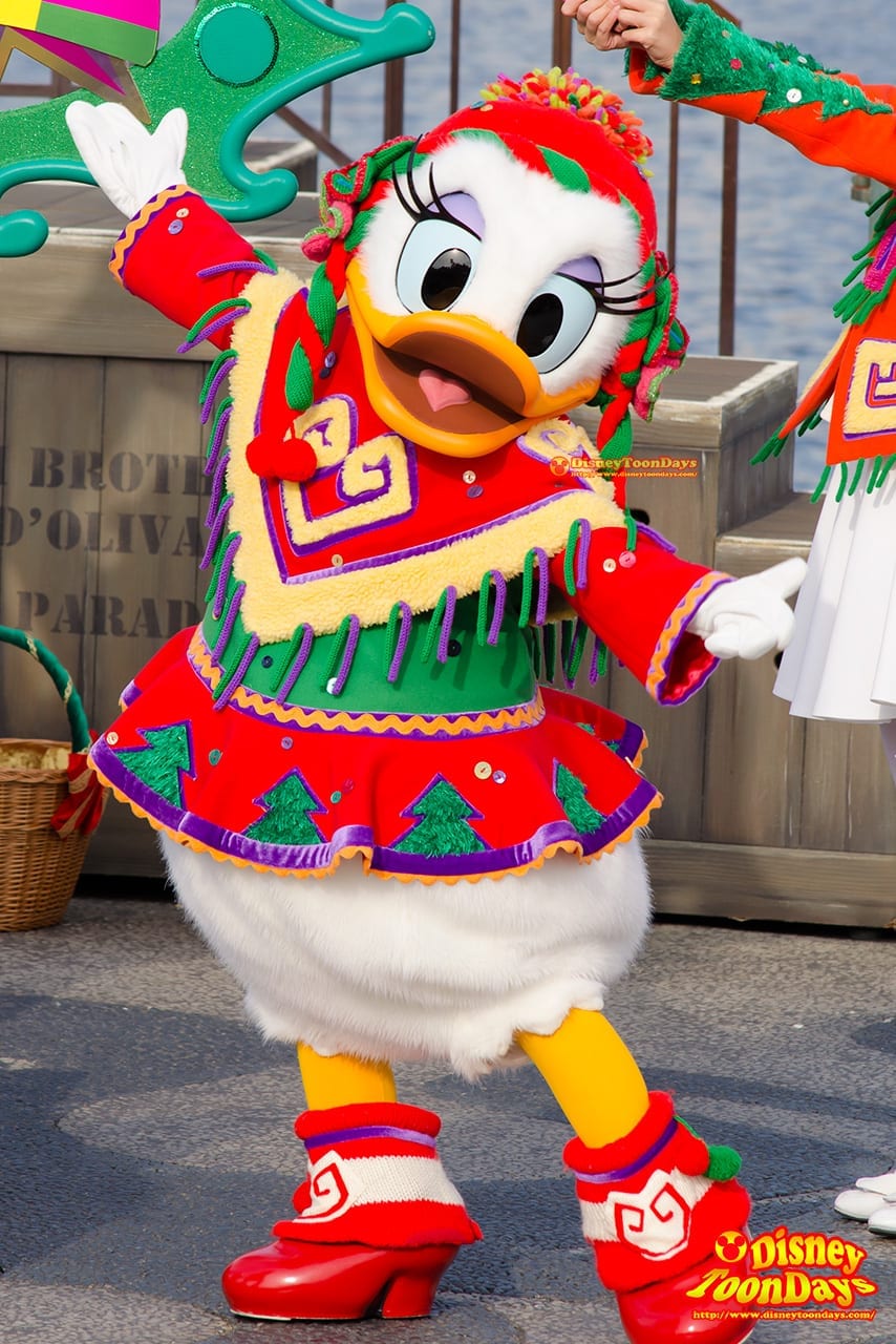 TDS クリスマス・ウィッシュ 2013 ホリデーグリーティング・フロム・セブンポート デイジーダック