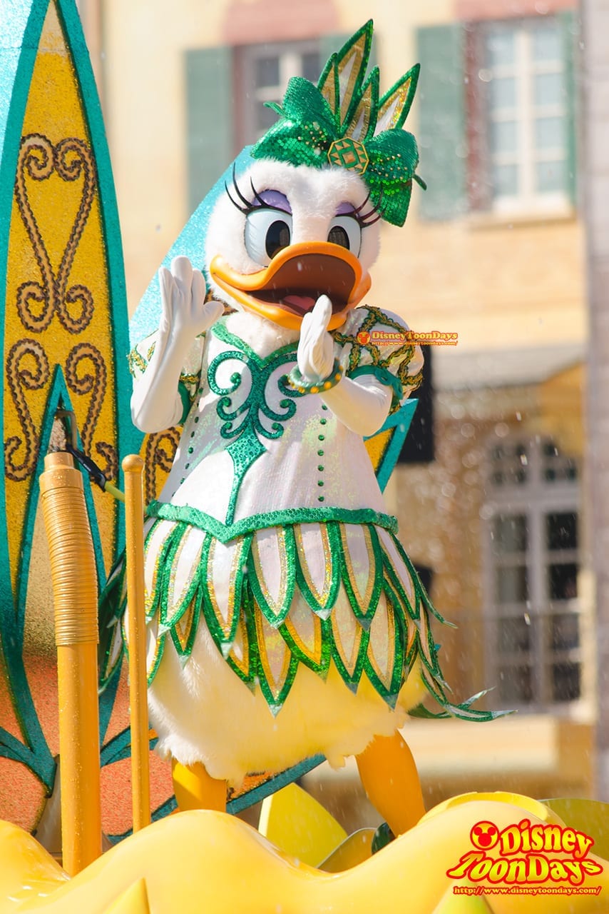 TDS ディズニー・サマーフェスティバル 2014 ミニーのトロピカルスプラッシュ デイジーダック