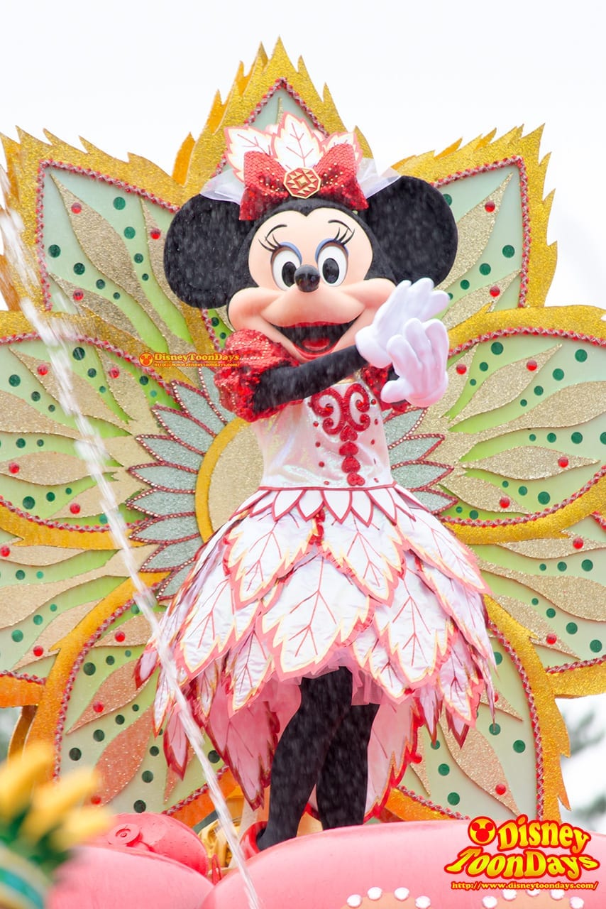 TDS ディズニー・サマーフェスティバル 2014 ミニーのトロピカルスプラッシュ ミニーマウス