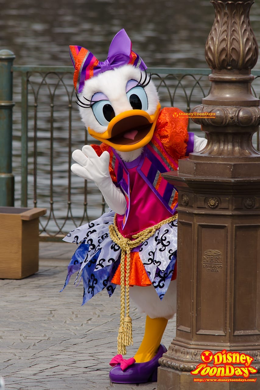 TDS ディズニー・ハロウィーン 2014 ウェルカム・スケルトン・フレンズ デイジーダック